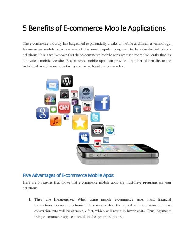 4 Benefits of Mobile Apps for Consumers Get Mobile Exposure