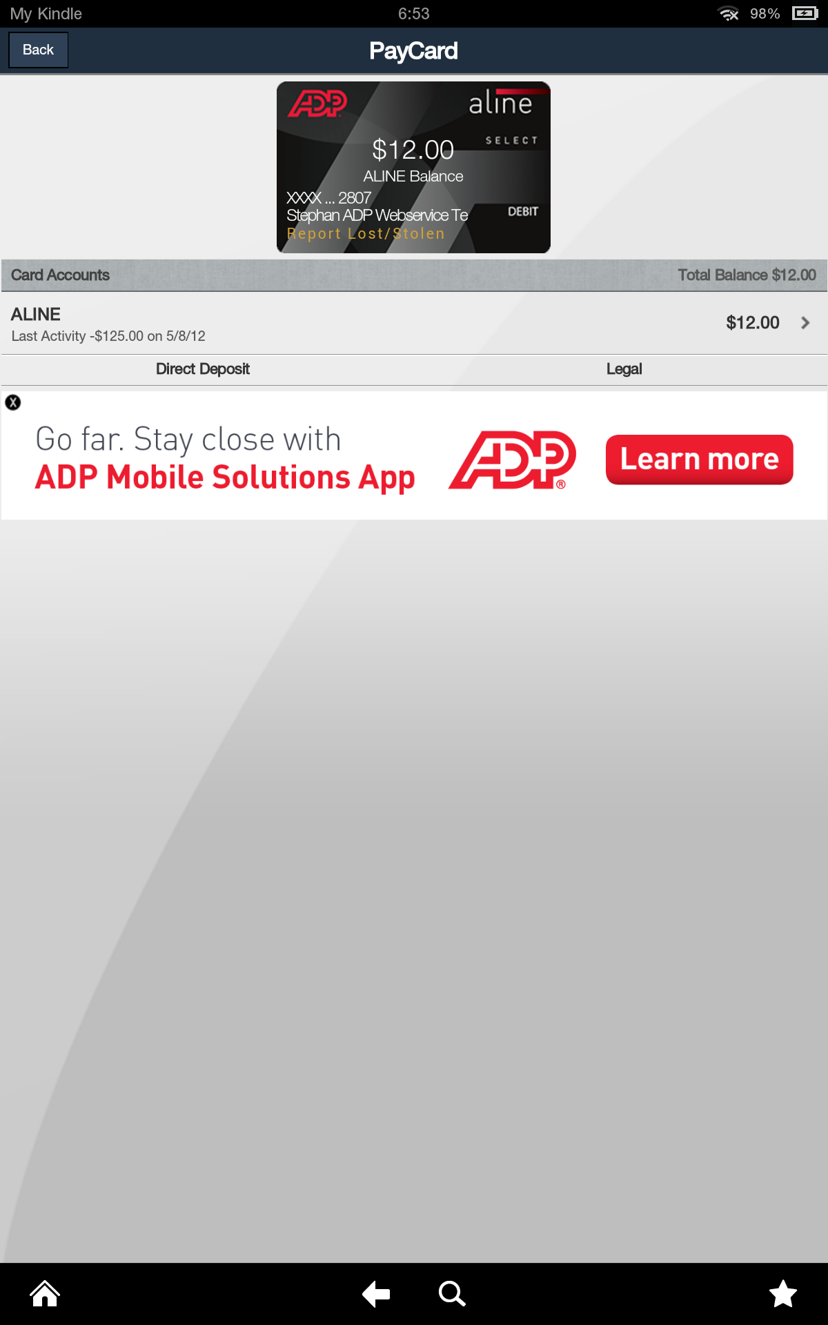 Instructions to Use & Register to ADP Mobile App