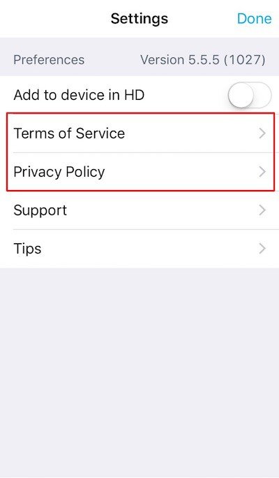 Simple Yet Effective Mobile App Terms and Conditions